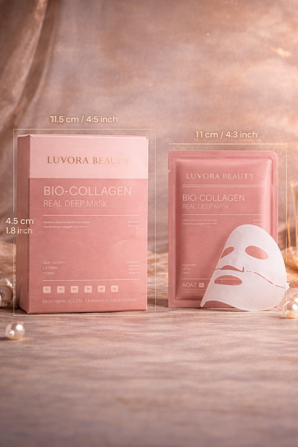 Luvora Beauty™ Bio-Collagen Glow Mask