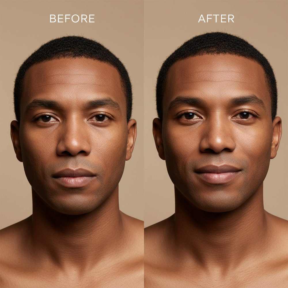 Before & After Man