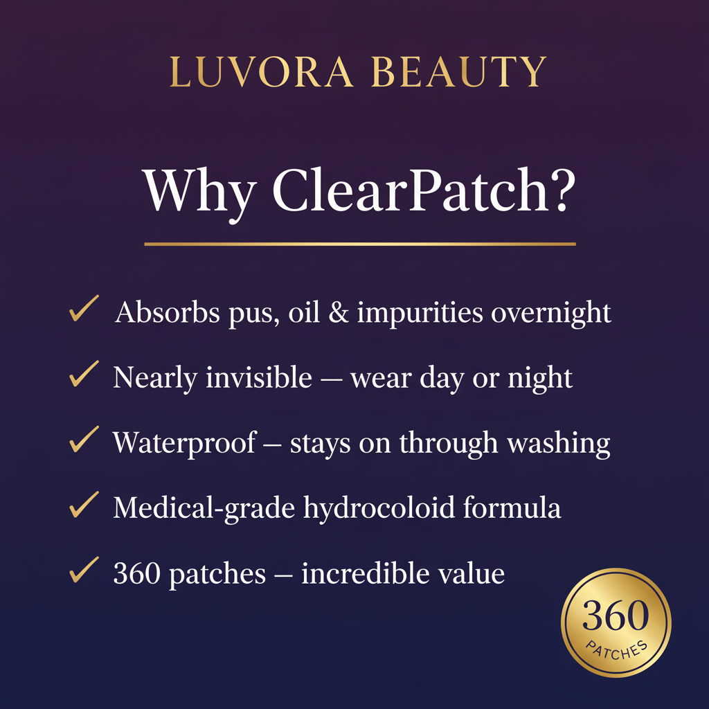 ClearPatch Benefits Purple