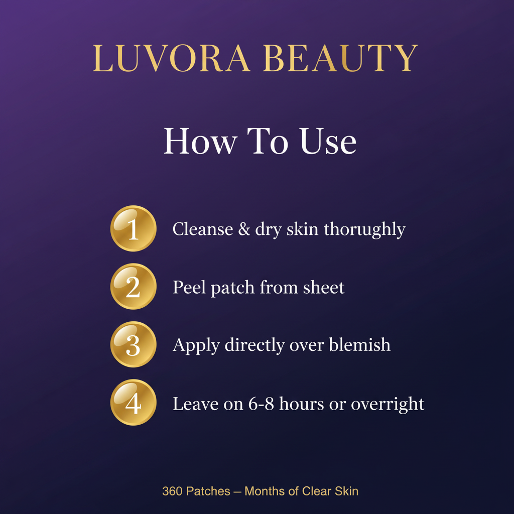 ClearPatch How To Use Purple