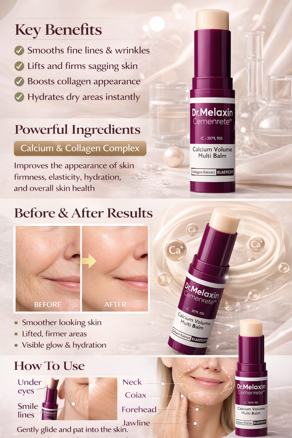 Luvora Beauty™ x Dr.Melaxin Multi-Action Lift Balm