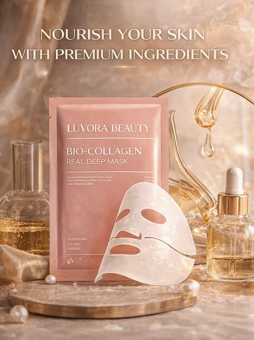 Luvora Beauty™ Bio-Collagen Glow Mask