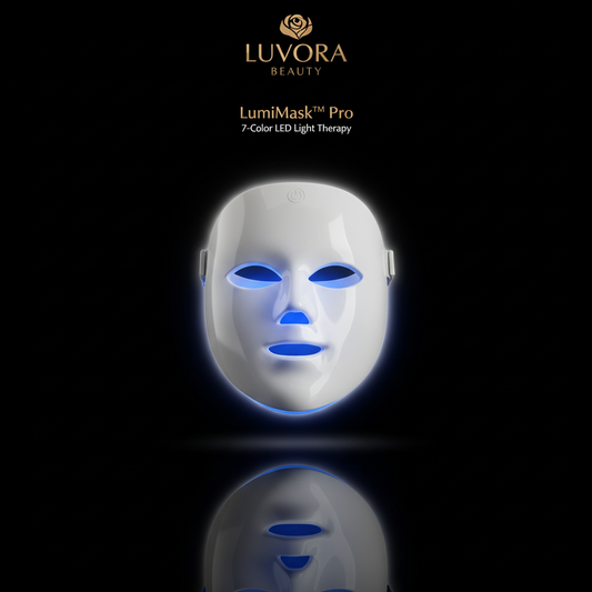 Luvora Beauty LumiMask Pro 7-Color LED Facial Mask - Hero Product Shot