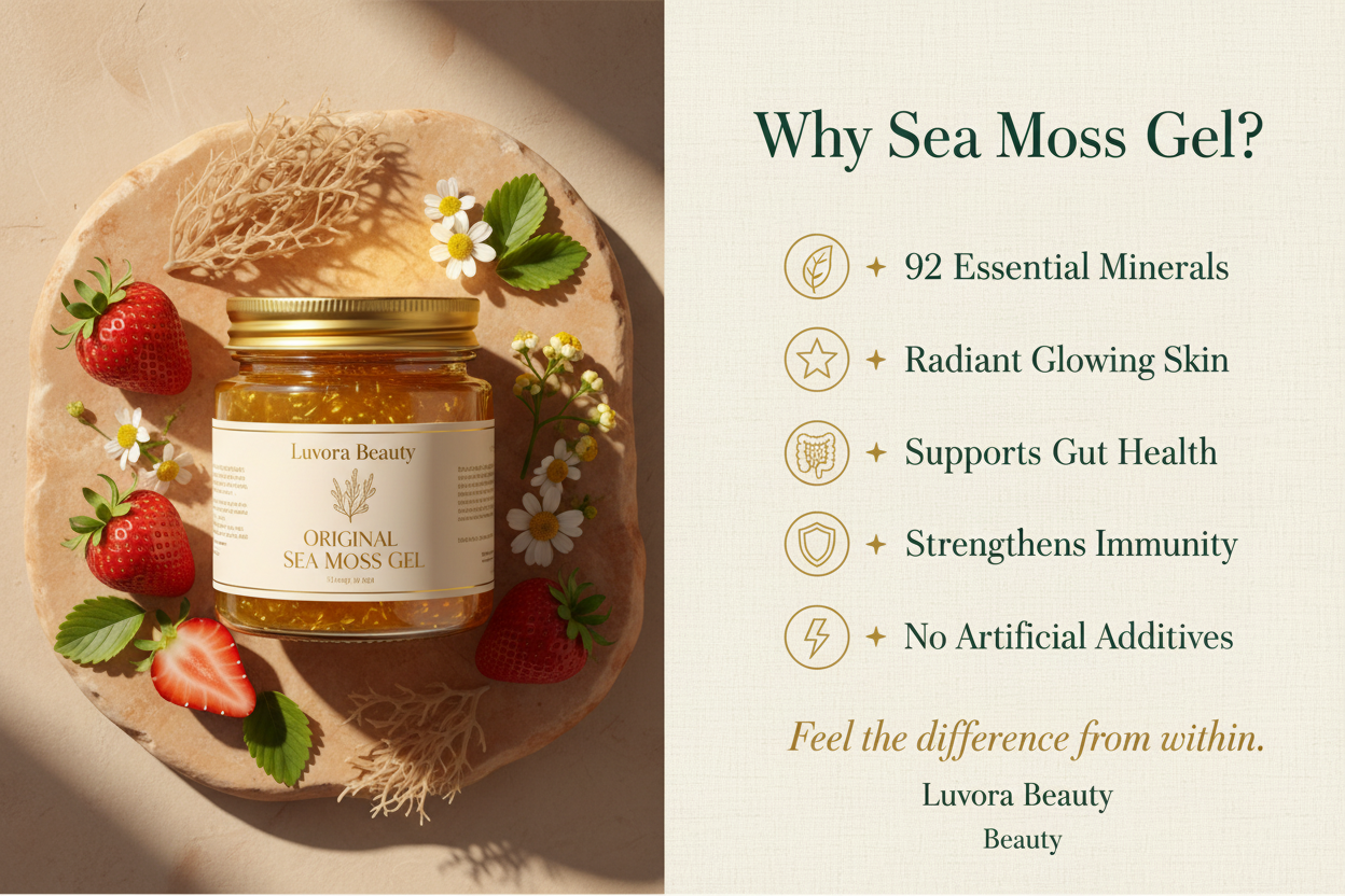 Luvora Beauty Sea Moss Gel - Why Use It